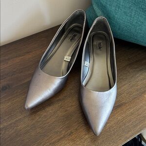 Mossimo Supply Co. Black Leather Upper Shoes